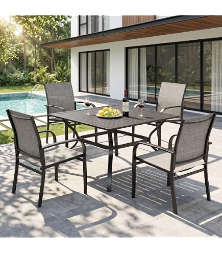 Amazon.com: Albany Lane 6-Piece Folding Dining Set By Mainstays